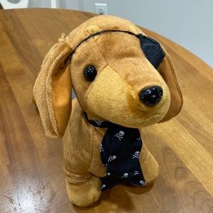 NWT.  Heat and Hug, plush “pirate”, dachshund.
